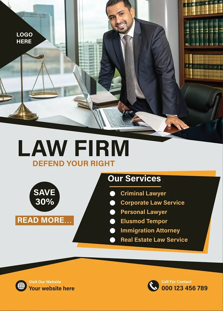 Law Firm Flyer 161