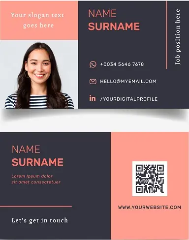 Employment Business Card 451