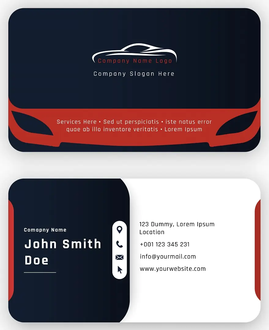 Automotive Business Card 291