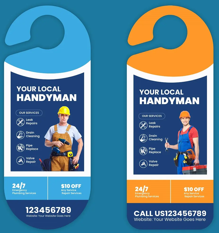 Roofers Door Hanger 201