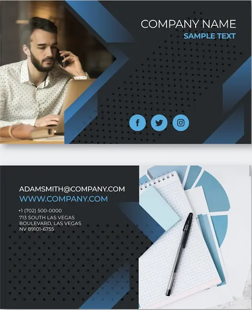 Finance Business Card 351