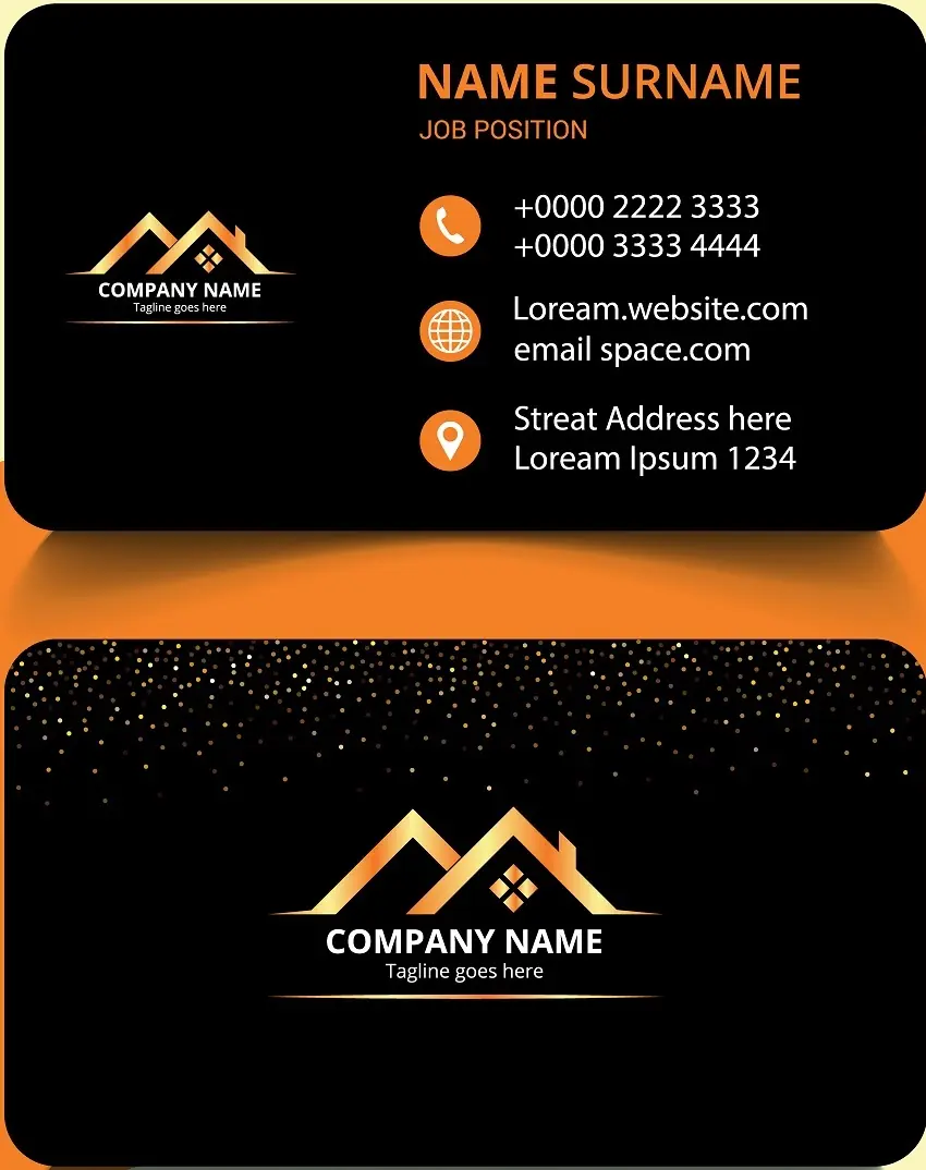 Roofers Business Card 401