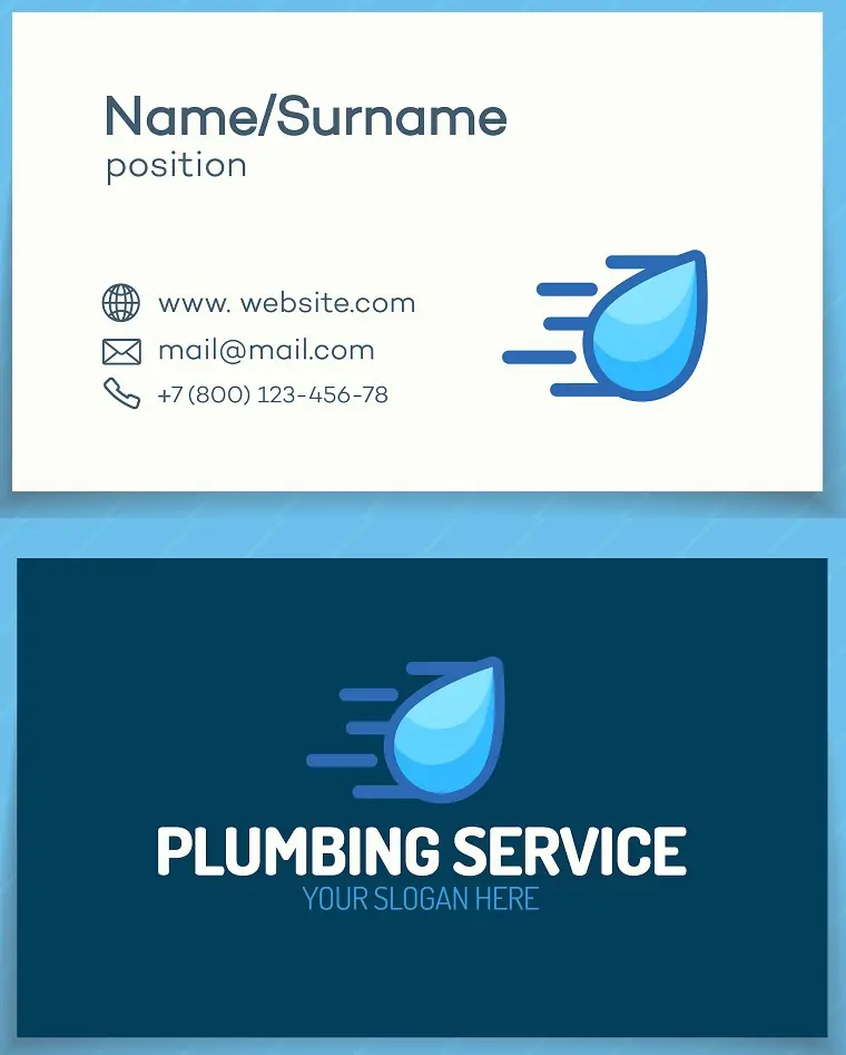 Plumbing Business Card 191