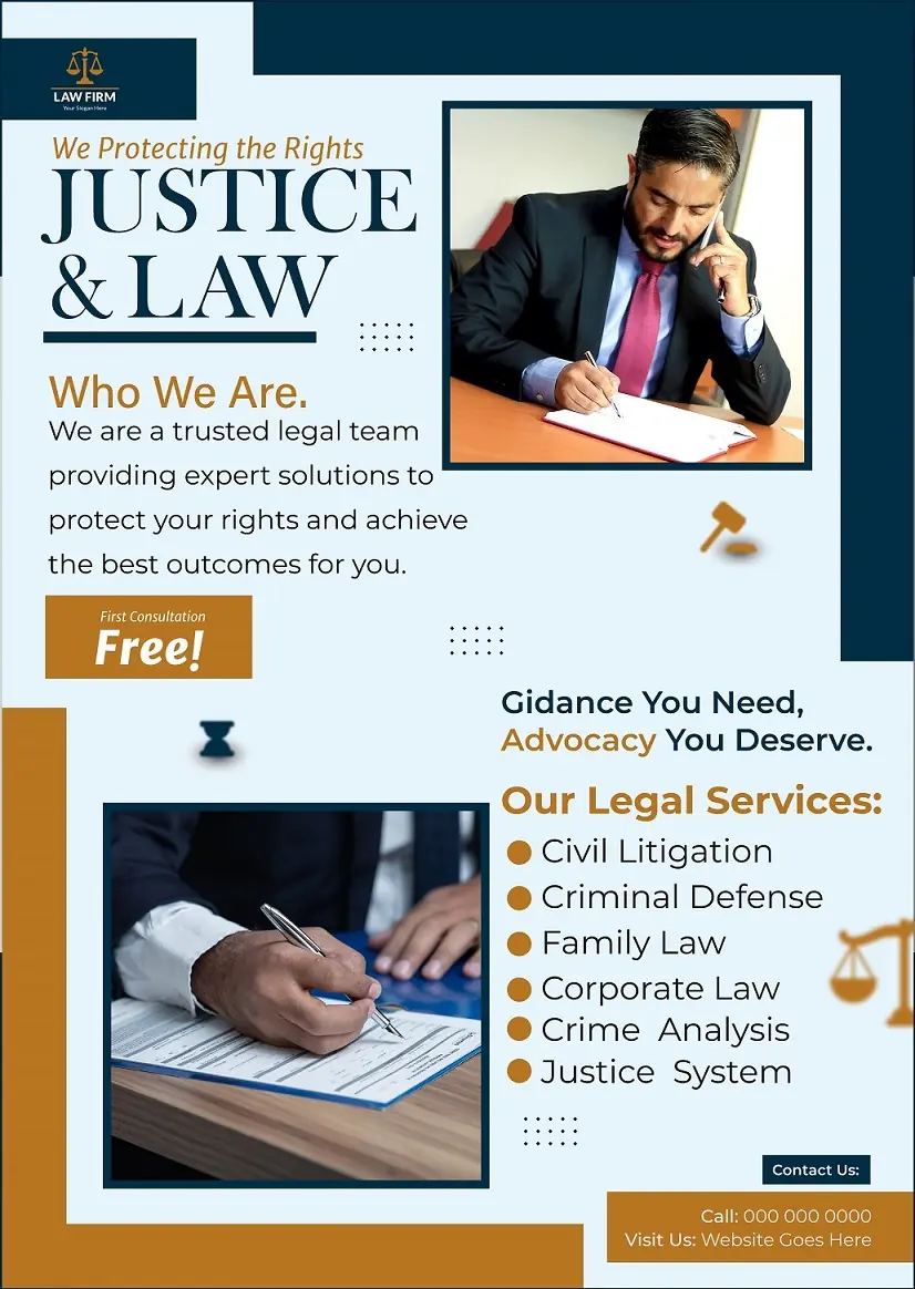Law Firm Flyer 131