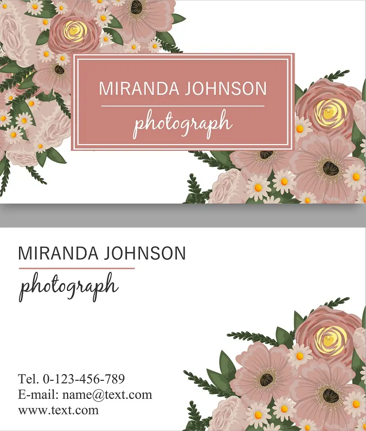 Weddings & Matrimonial Business Card 151