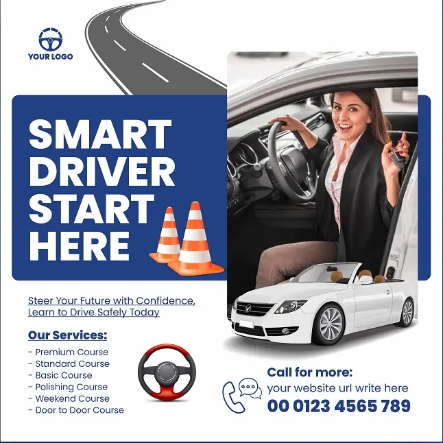 Driving School Flyer 132