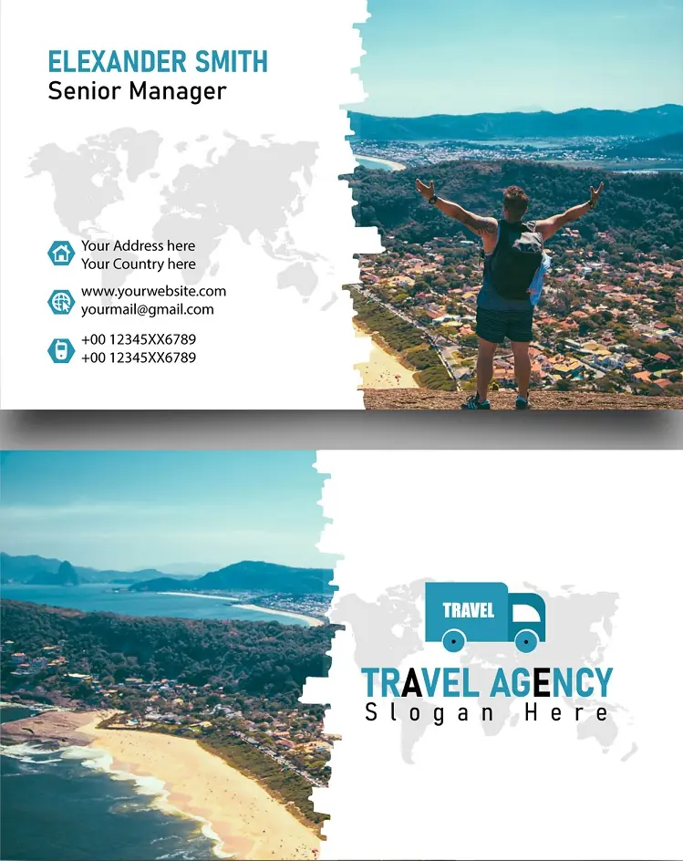 Travel & Tours Business Card 191