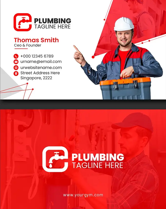 Plumbing Business Card 131