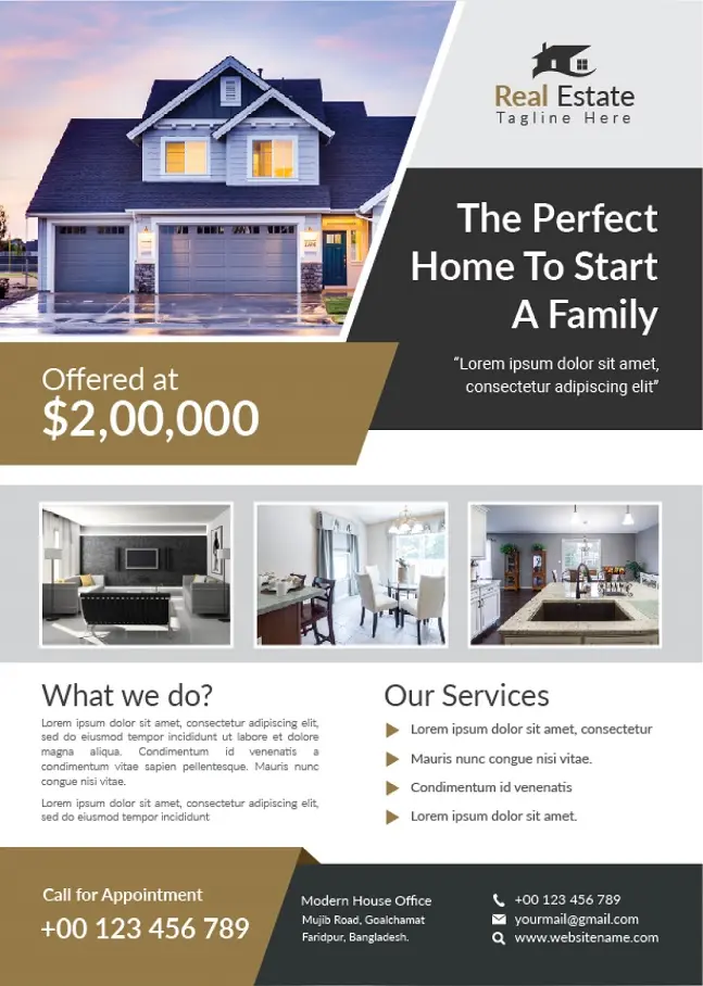 Real Estate Flyer 131