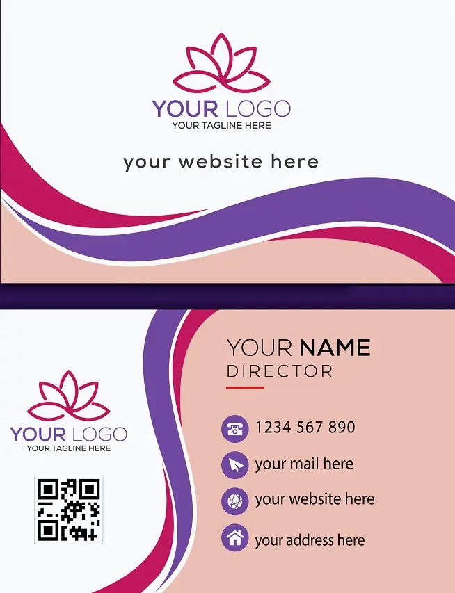 Salons & Spas Business Card 381