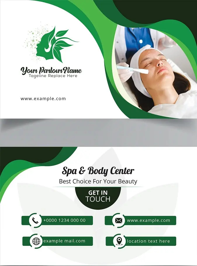 Salons & Spas Business Card 311