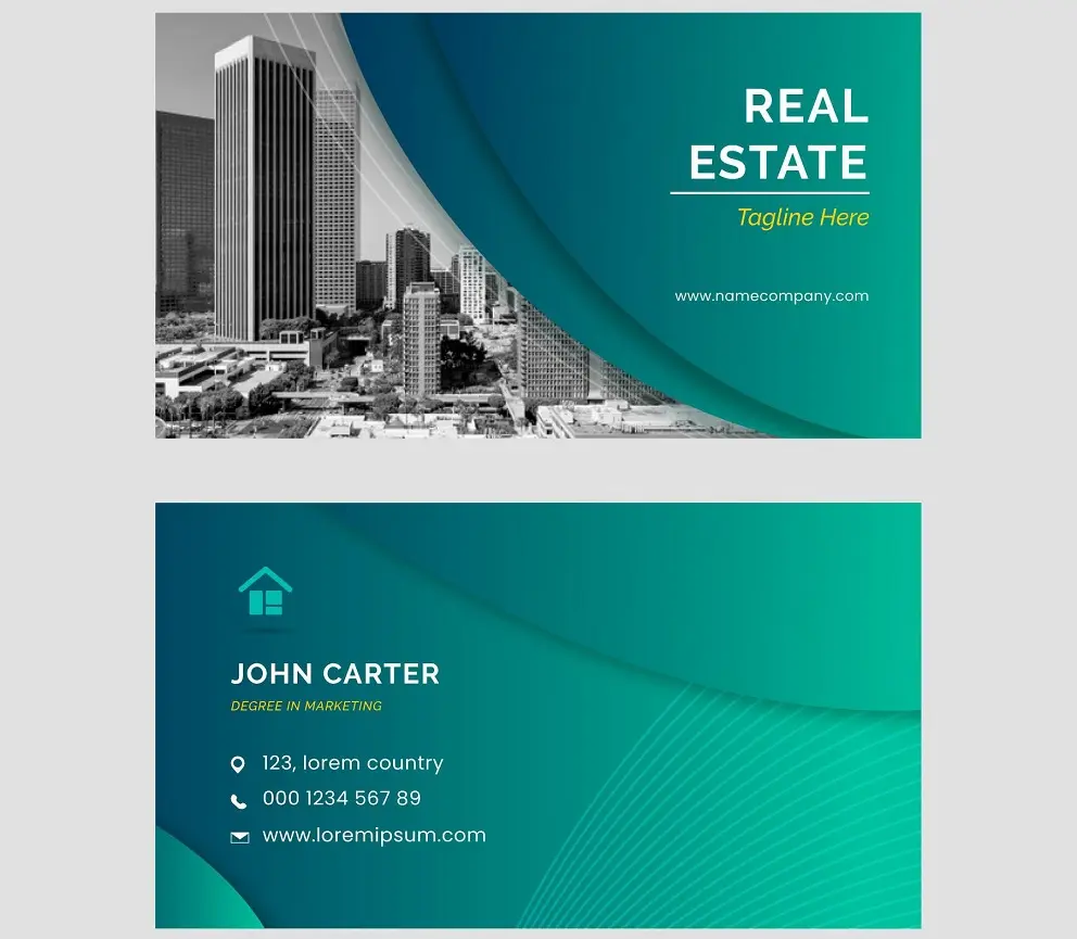 Real Estate Business Card 231