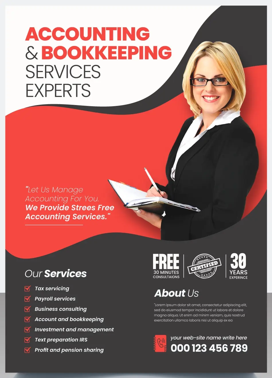 Accountant Flyer 240
