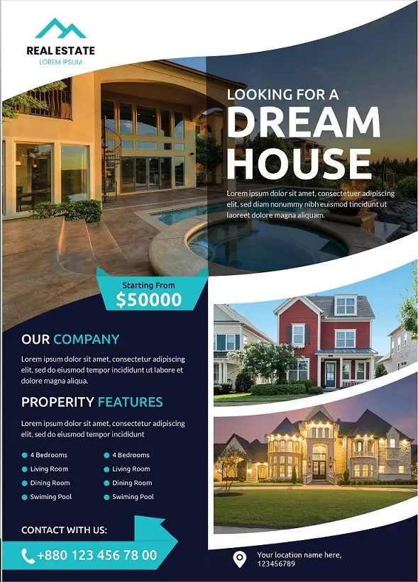 Real Estate Flyer 221