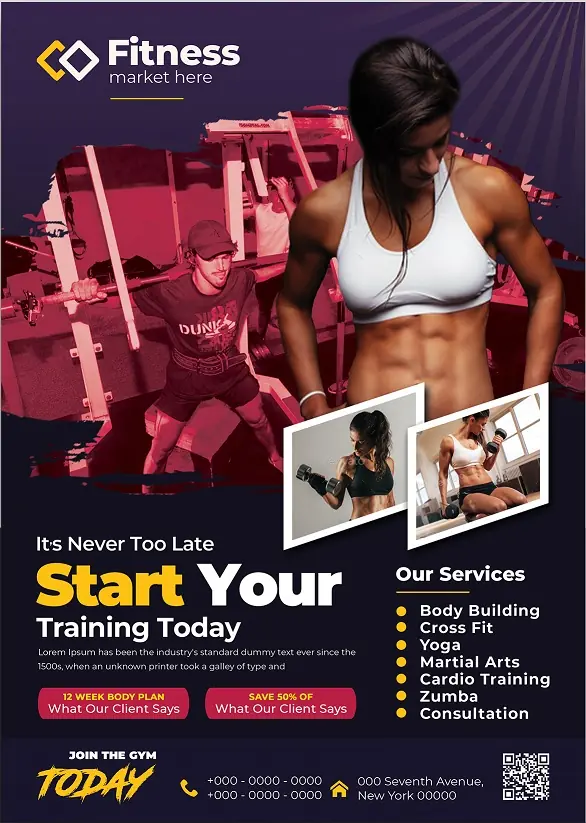 Fitness & Gym Flyer 171