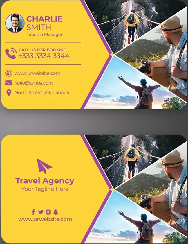 Travel & Tours Business Card 201