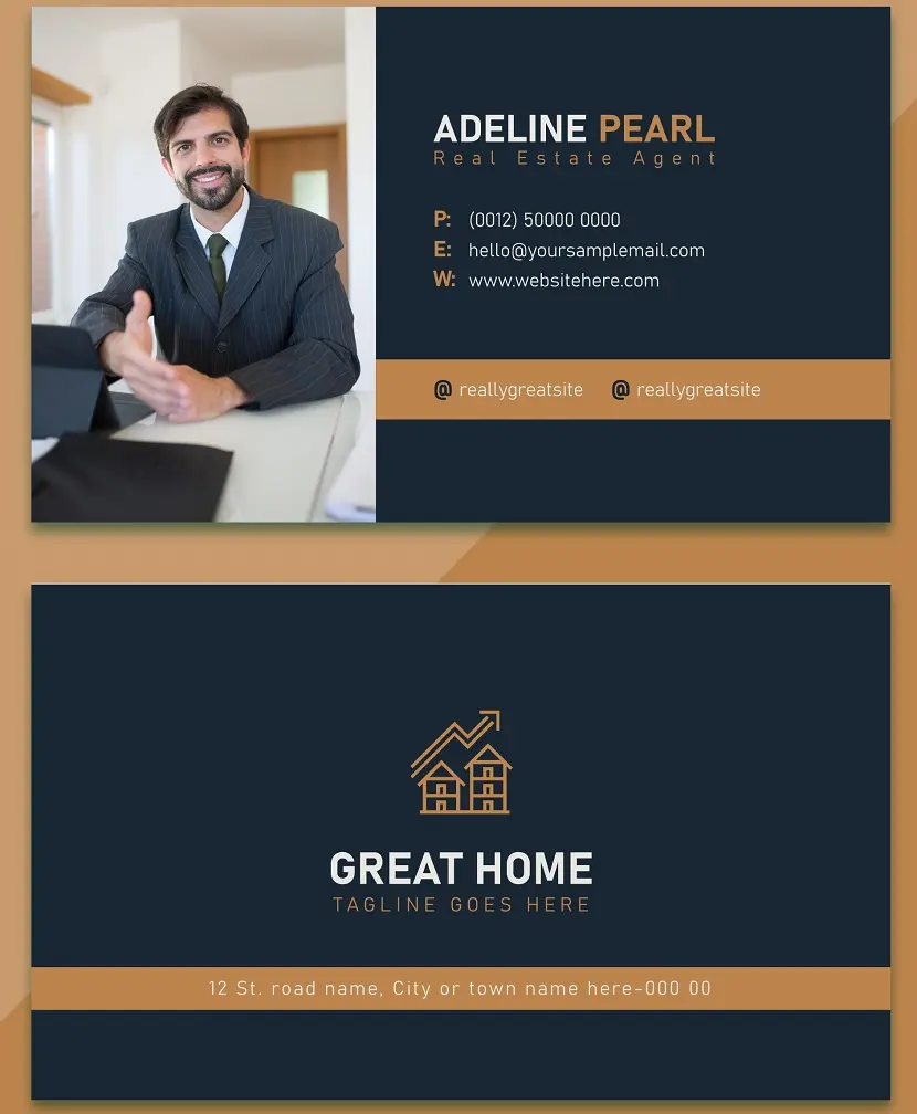 Real Estate Business Card 121