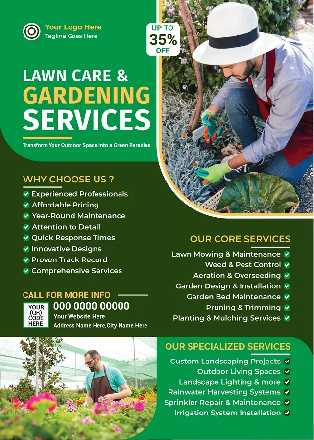 Gardening Flyer 131