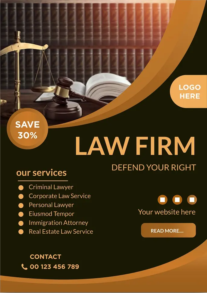 Law Firm Flyer 301