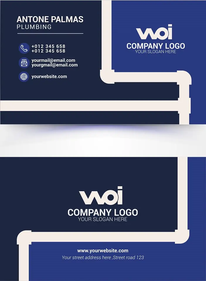 Plumbing Business Card 271