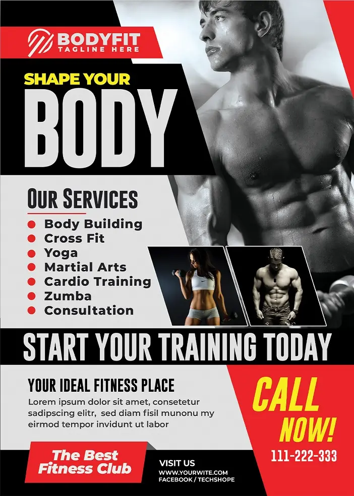 Fitness & Gym Flyer 311