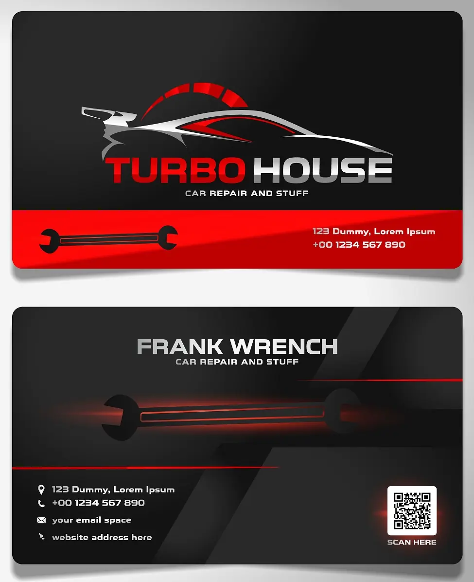 Automotive Business Card 401