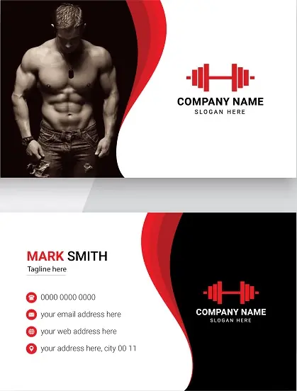 Fitness & Gym Business Card 301