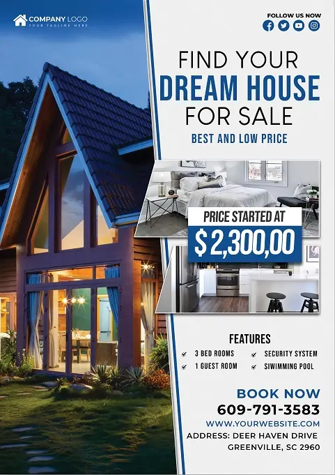 Real Estate Flyer 281