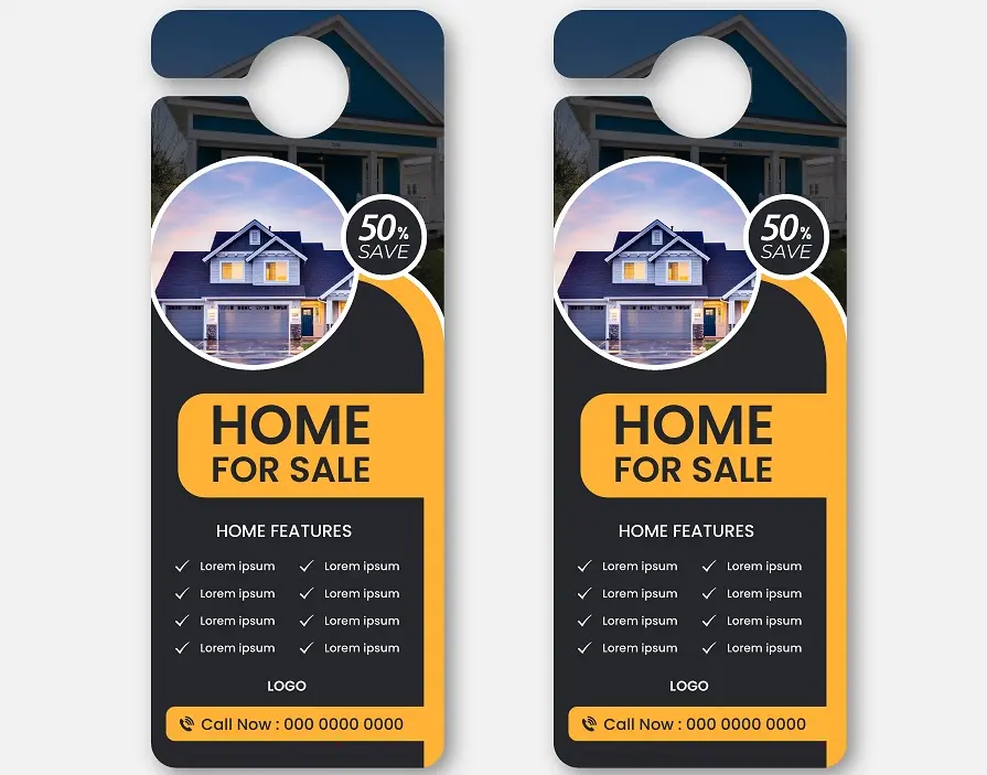 Real Estate Door Hanger 171