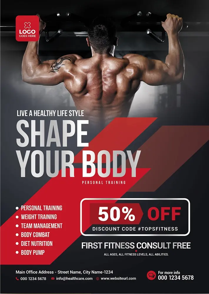 Fitness & Gym Flyer 341