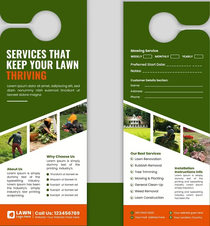 Gardening Door Hanger 121