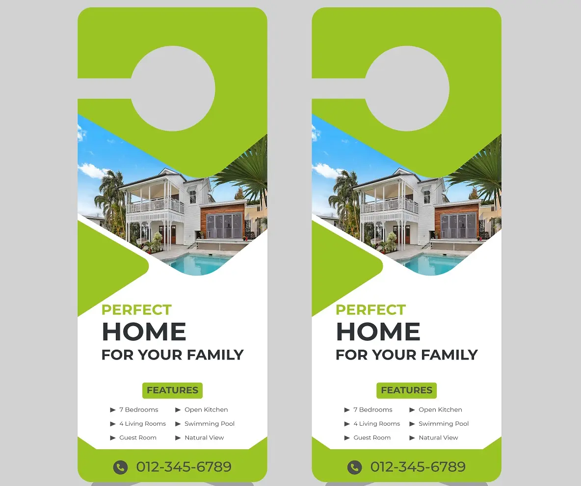 Real Estate Door Hanger 131