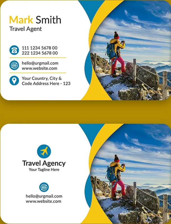 Travel & Tours Business Card 251