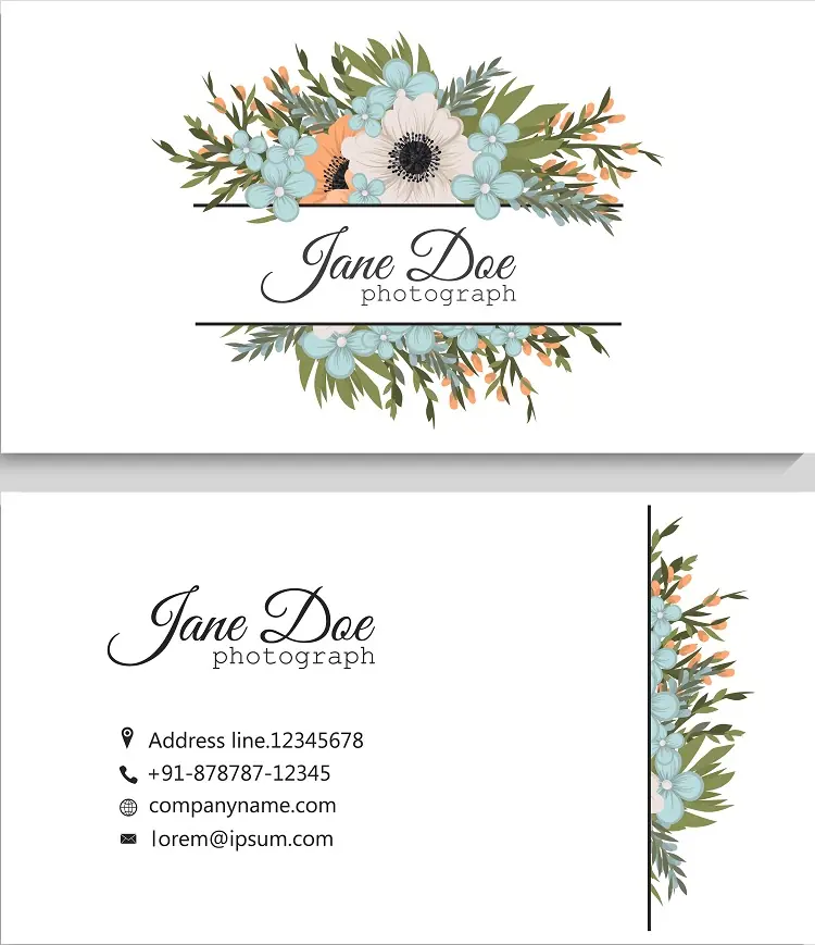Weddings & Matrimonial Business Card 221